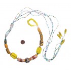 Waist beads similar to those worn by Yoruban brides on their wedding day. 